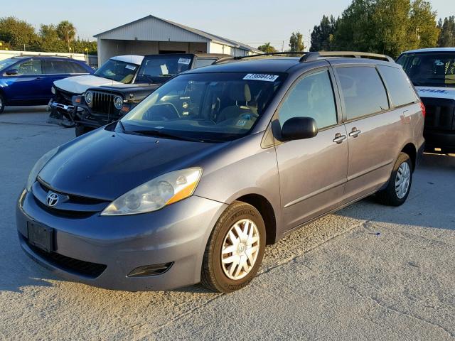 5TDZA23C46S502103 - 2006 TOYOTA SIENNA GRAY photo 2