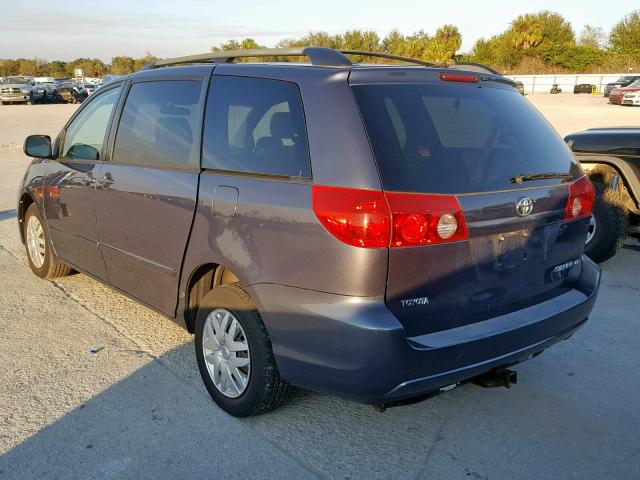 5TDZA23C46S502103 - 2006 TOYOTA SIENNA GRAY photo 3