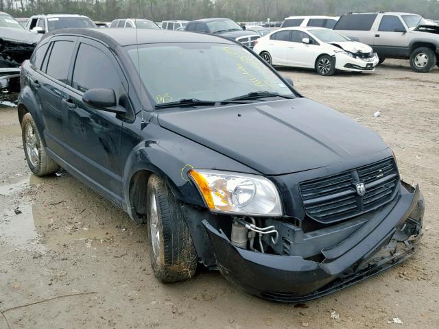 1B3HB28B88D782391 - 2008 DODGE CALIBER BLACK photo 1