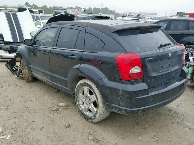 1B3HB28B88D782391 - 2008 DODGE CALIBER BLACK photo 3