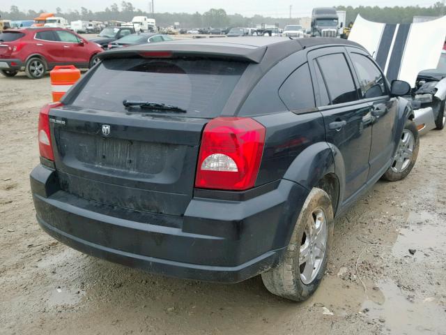 1B3HB28B88D782391 - 2008 DODGE CALIBER BLACK photo 4