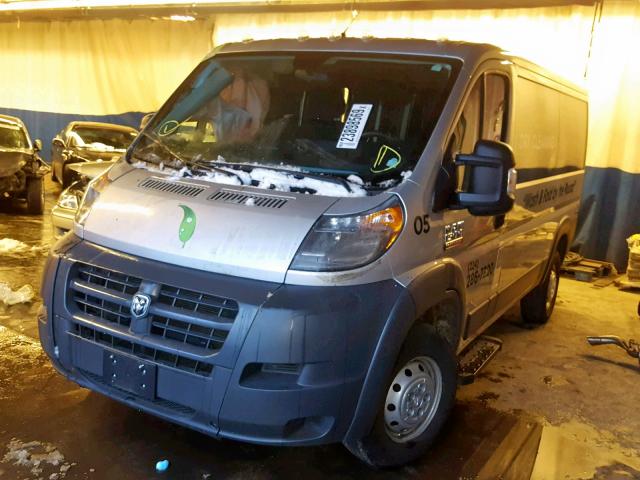 3C6TRVAG8HE507329 - 2017 RAM PROMASTER 银色 照片 2
