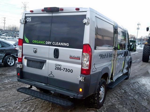 3C6TRVAG8HE507329 - 2017 RAM PROMASTER 银色 照片 4