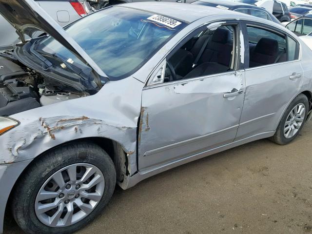 1N4AL2AP3BN458470 - 2011 NISSAN ALTIMA BAS SILVER photo 9