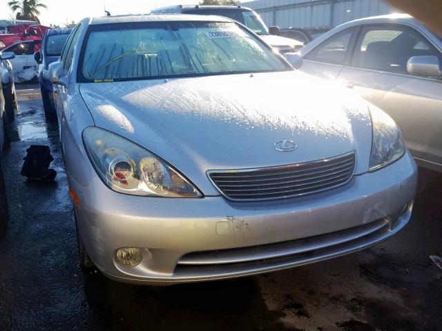 JTHBA30G955141016 - 2005 LEXUS ES 330 SILVER photo 1