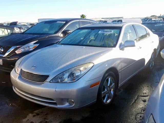 JTHBA30G955141016 - 2005 LEXUS ES 330 SILVER photo 2