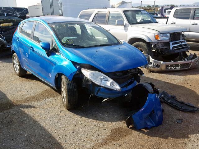 3FADP4EJ9DM119051 - 2013 FORD FIESTA SE BLUE photo 1