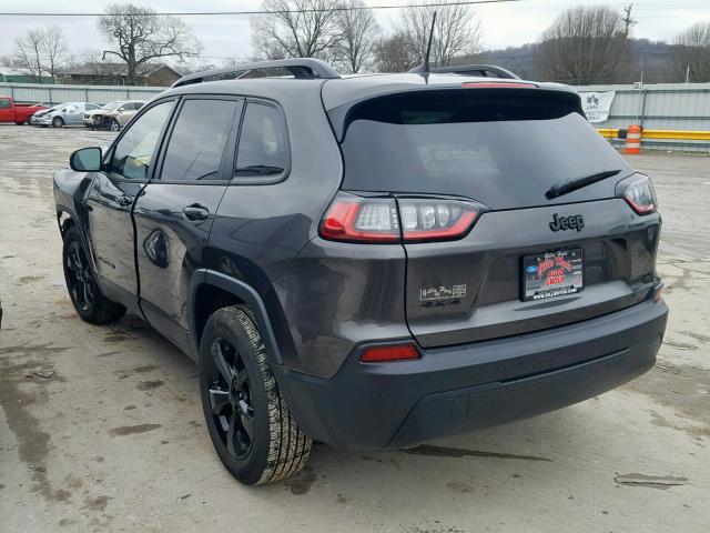 1C4PJMLBXKD320731 - 2019 JEEP CHEROKEE L CHARCOAL photo 3