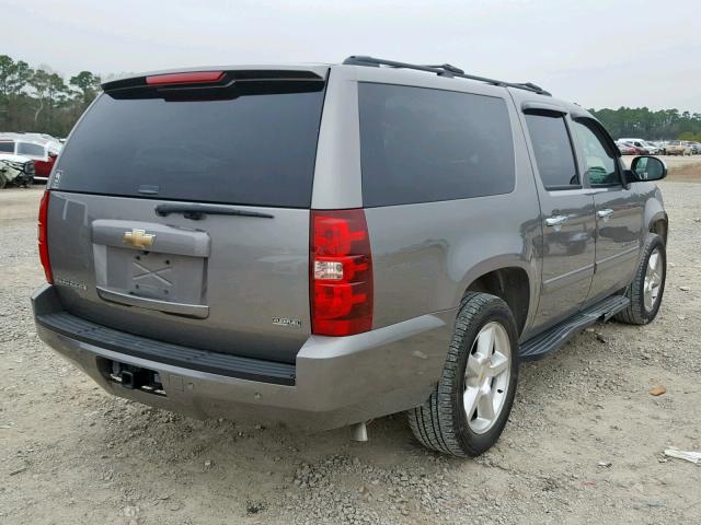 3GNFC16068G197401 - 2008 CHEVROLET SUBURBAN C GRAY photo 4