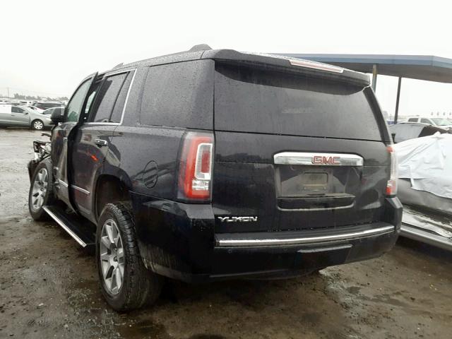 1GKS2CKJ7FR599305 - 2015 GMC YUKON DENA BLACK photo 3