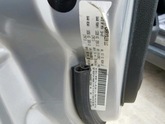 1J8HH48N88C156566 - 2008 JEEP COMMANDER Gümüş foto 10