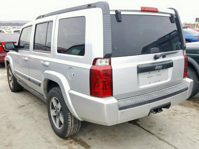 1J8HH48N88C156566 - 2008 JEEP COMMANDER Gümüş foto 3