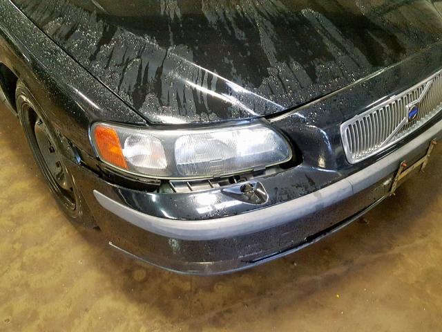 YV1SW58D412039041 - 2001 VOLVO V70 2.4T BLACK photo 9