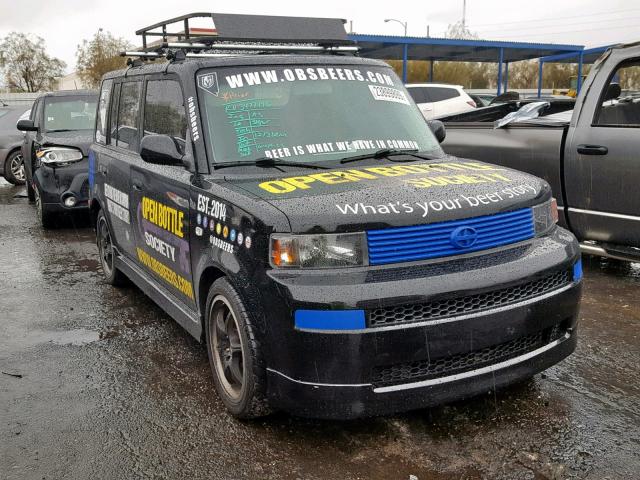 JTLKT334354013619 - 2005 TOYOTA SCION XB Қара фото 1