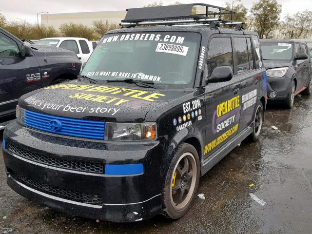 JTLKT334354013619 - 2005 TOYOTA SCION XB Қара фото 2