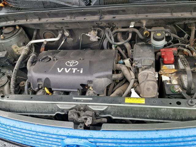 JTLKT334354013619 - 2005 TOYOTA SCION XB Қара фото 7