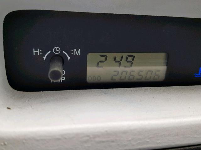 JTLKT334354013619 - 2005 TOYOTA SCION XB Қара фото 8