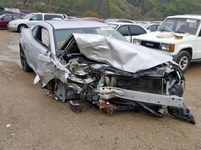 2G1FA1EV6A9205419 - 2010 CHEVROLET CAMARO LS SILVER photo 1