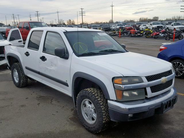 1GCDT136868183351 - 2006 CHEVROLET COLORADO WHITE photo 1