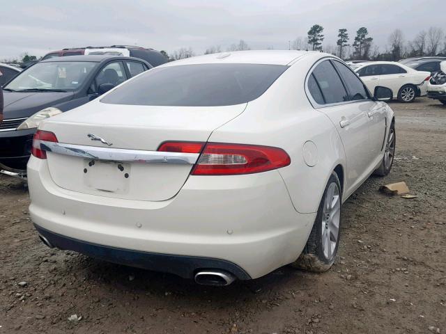 SAJWA05B29HR08502 - 2009 JAGUAR XF LUXURY CREAM photo 4