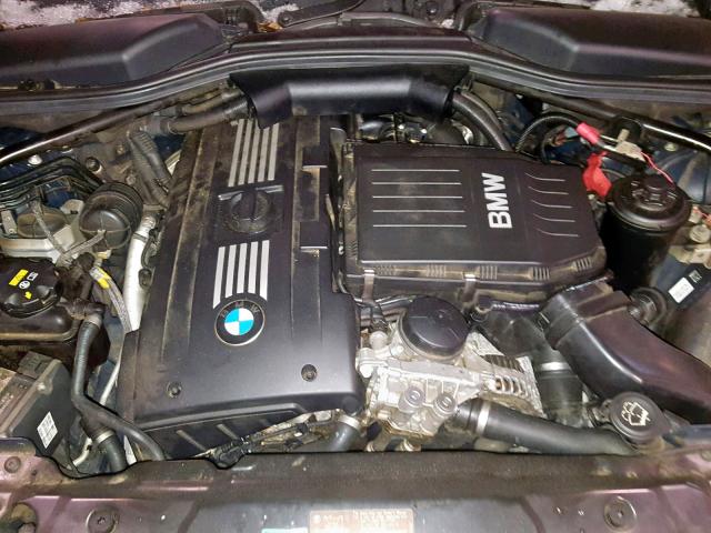 WBANV93598CZ66700 - 2008 BMW 5 SERIES BLUE photo 7