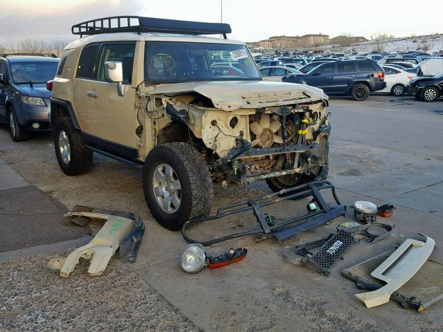 JTEBU11F78K005018 - 2008 TOYOTA FJ CRUISER TAN photo 1