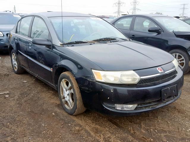1G8AK52F63Z138147 - 2003 SATURN ION LEVEL BLACK photo 1