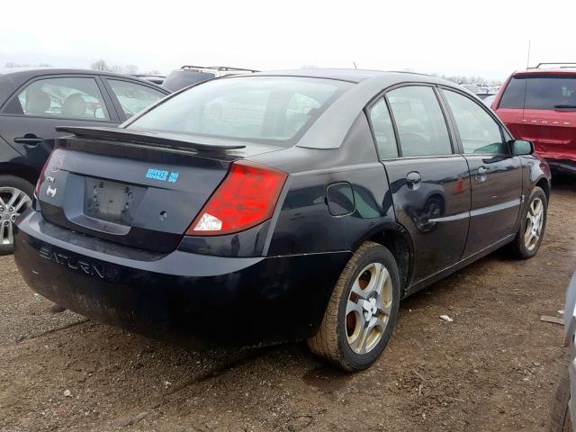 1G8AK52F63Z138147 - 2003 SATURN ION LEVEL BLACK photo 4