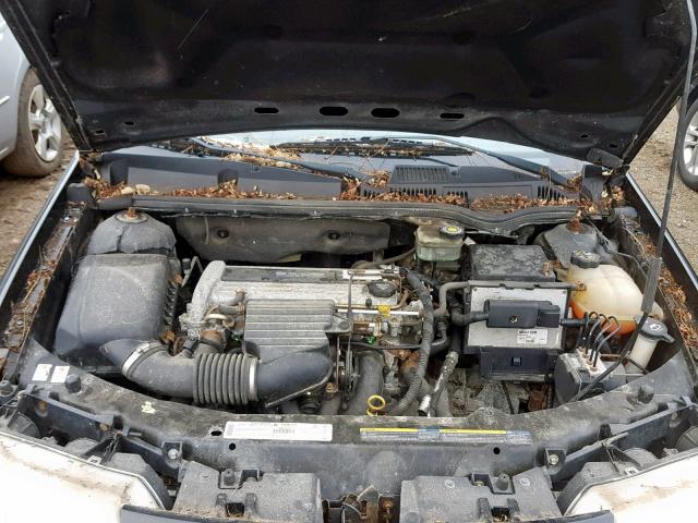 1G8AK52F63Z138147 - 2003 SATURN ION LEVEL BLACK photo 7