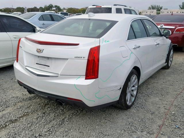 1G6AA5RX0H0165947 - 2017 CADILLAC ATS WHITE photo 4