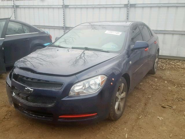 1G1ZJ57BX8F155813 - 2008 CHEVROLET MALIBU 2LT BLUE photo 2