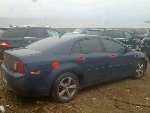 1G1ZJ57BX8F155813 - 2008 CHEVROLET MALIBU 2LT BLUE photo 4