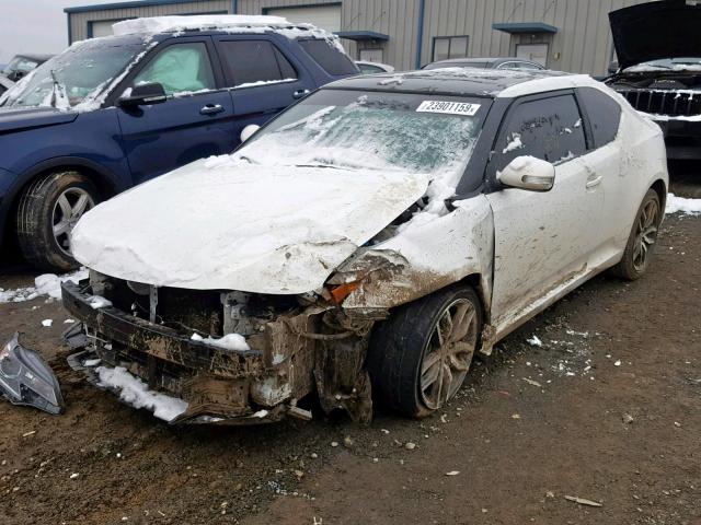 JTKJF5C77E3086950 - 2014 TOYOTA SCION TC 白色 照片 2