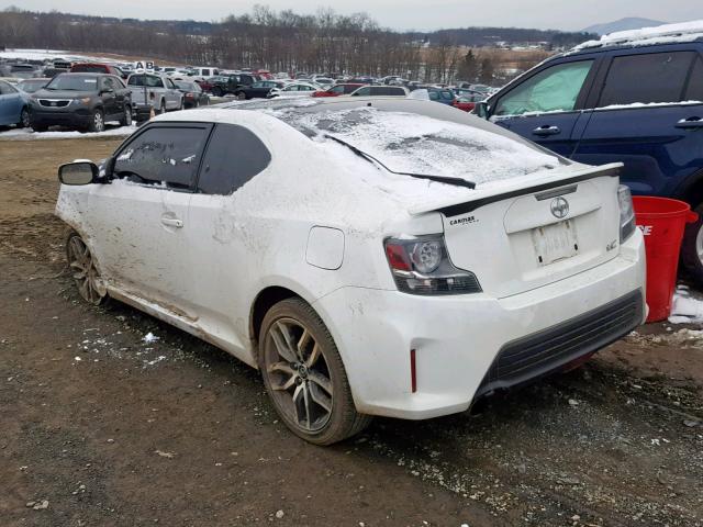 JTKJF5C77E3086950 - 2014 TOYOTA SCION TC 白色 照片 3