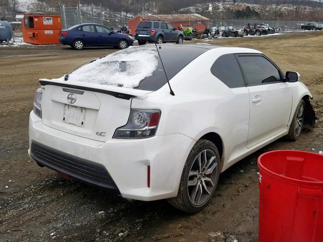 JTKJF5C77E3086950 - 2014 TOYOTA SCION TC 白色 照片 4