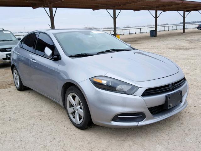 1C3CDFBB6GD592059 - 2016 DODGE DART SXT SILVER photo 1