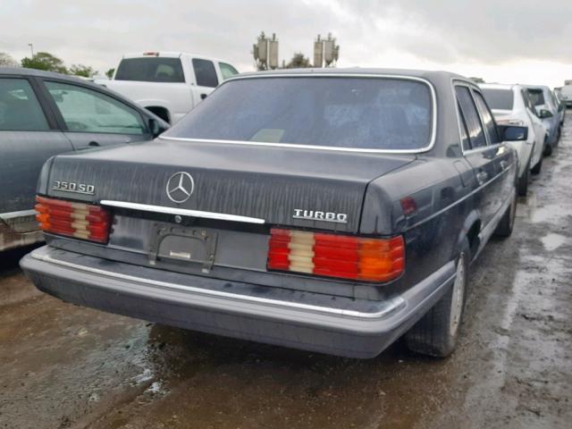 WDBCB34E8MA602822 - 1991 MERCEDES-BENZ 350 SD BLACK photo 4