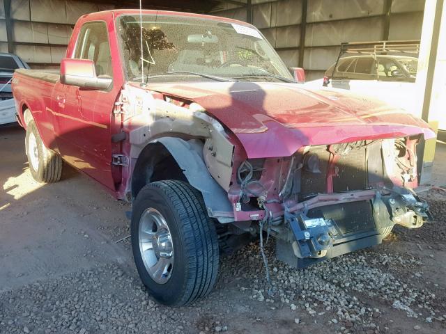 1FTYR10DX7PA50925 - 2007 FORD RANGER RED photo 1