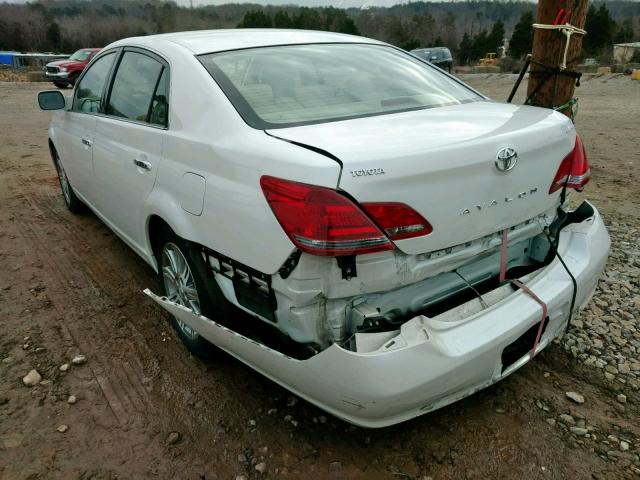 4T1BK36B68U287471 - 2008 TOYOTA AVALON WHITE photo 3