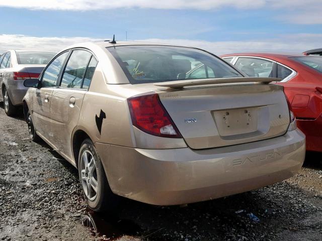 1G8AJ55F36Z155488 - 2006 SATURN ION LEVEL GOLD photo 3