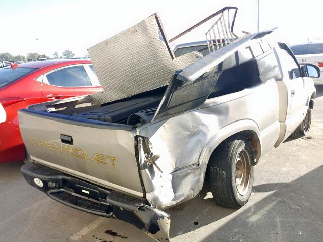 1GCCS14W328115773 - 2002 CHEVROLET S TRUCK S1 TAN photo 4