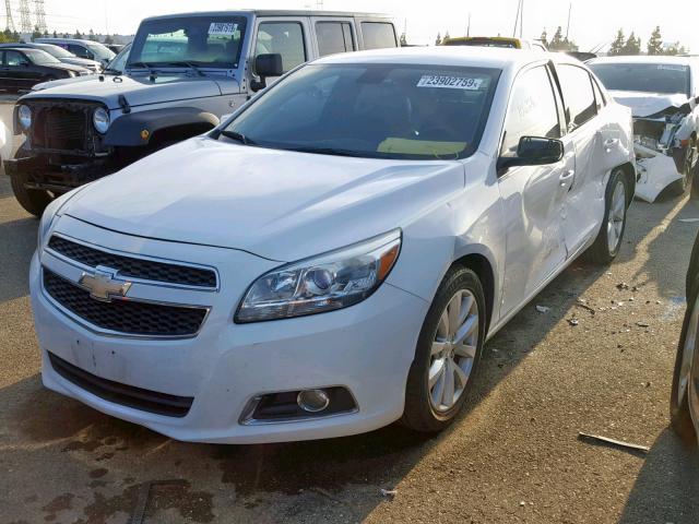 1G11E5SA3DF316769 - 2013 CHEVROLET MALIBU 2LT WHITE photo 2