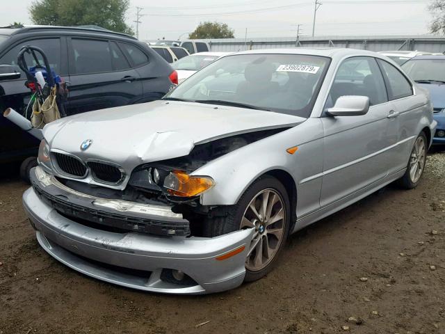 WBABD53424PL14025 - 2004 BMW 330 CI SILVER photo 2