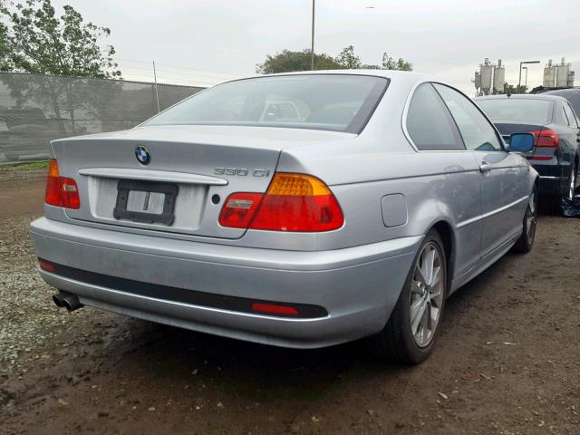 WBABD53424PL14025 - 2004 BMW 330 CI SILVER photo 4