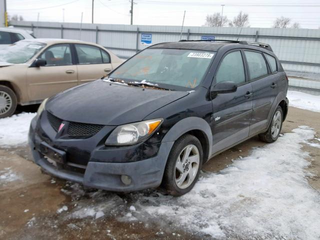 5Y2SL62813Z408884 - 2003 PONTIAC VIBE BLACK photo 2