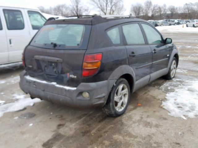 5Y2SL62813Z408884 - 2003 PONTIAC VIBE BLACK photo 4