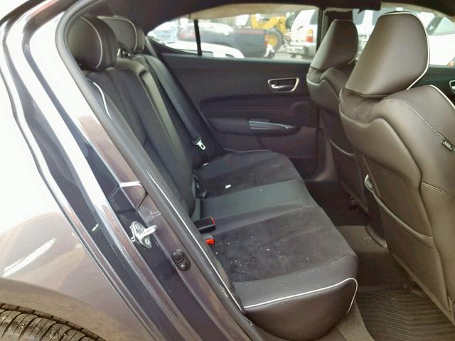 19UUB2F65JA008899 - 2018 ACURA TLX TECH+A Մոխրագույն լուսանկար 6