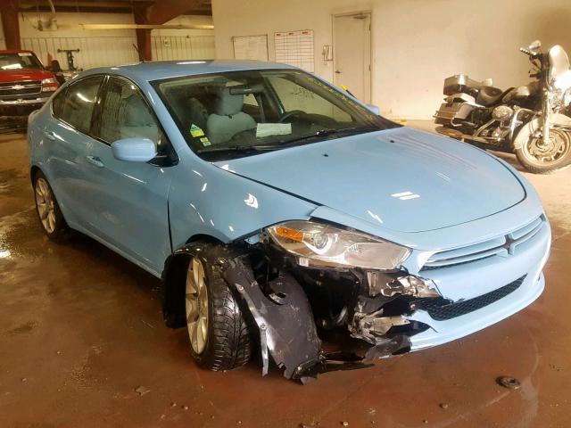 1C3CDFBA6DD226217 - 2013 DODGE DART SXT BLUE photo 1