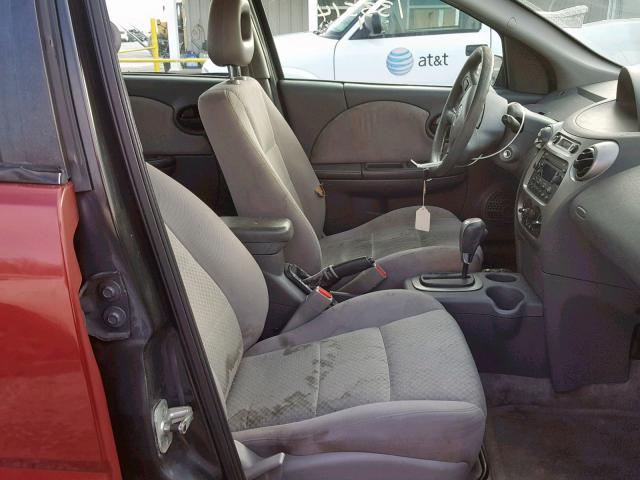 1G8AJ54F05Z134114 - 2005 SATURN ION LEVEL RED photo 5