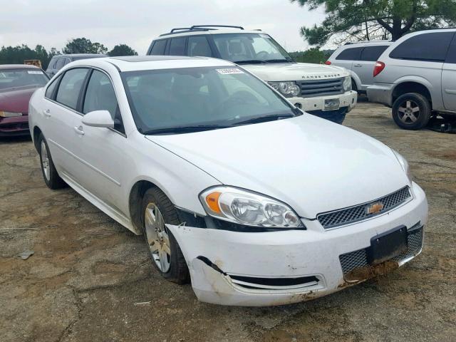 2G1WB5E33F1153398 - 2015 CHEVROLET IMPALA LIM WHITE photo 1